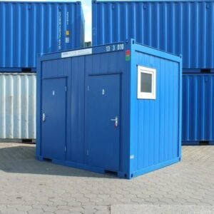 10‘ Damen / Herren-WC-Container