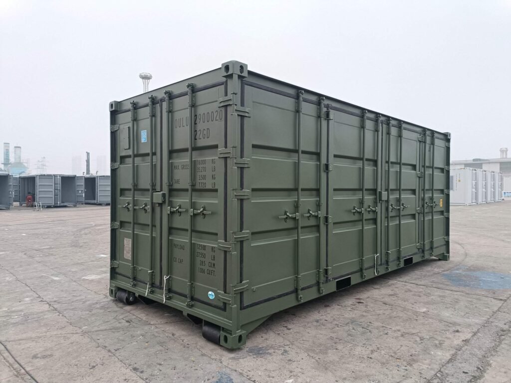 20-Fuß-Container mit offenen Seiten, ISO-Typ (Ref: 11201)