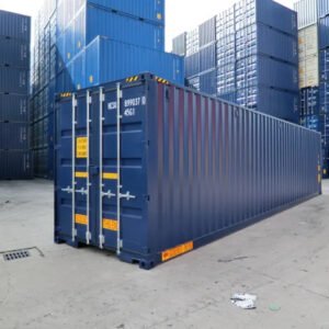 40 Fuß hoher Container mit Doppeltür