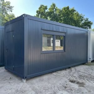 Containerbüro, Küche, Toilette und Dusche 6,00 x 2,43 m
